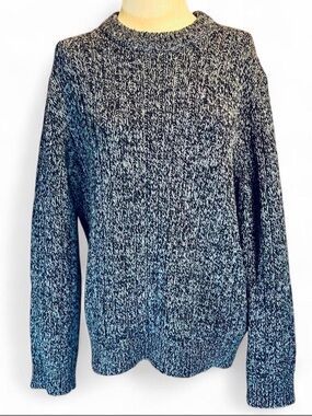 💙L.L.Bean Vintage Unisex Lambswool Sweater in Blue